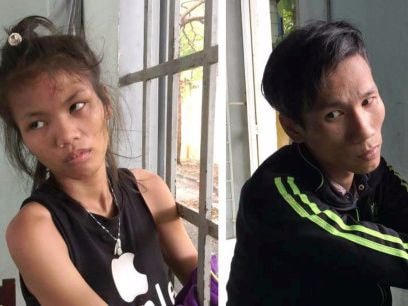 Thiếu tiền mua ma túy, đôi nam nữ dùng gạch cướp xe ôm