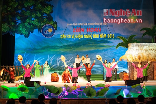 25 CLB tham gia Liên hoan dân ca ví, giặm Nghệ Tĩnh năm 2016