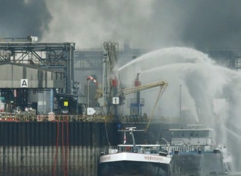 Nổ nhà máy hóa chất lớn nhất thế giới ở Đức