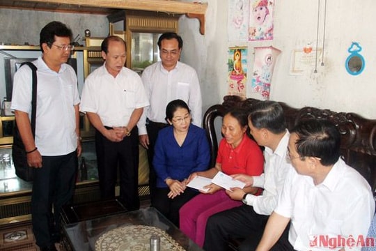 TP Hồ Chí Minh hỗ trợ đồng bào bị lũ lụt Nghệ An 1,5 tỷ đồng