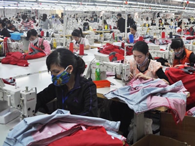 [Infographics] 'Bước nhảy' của kim ngạch xuất khẩu dệt may