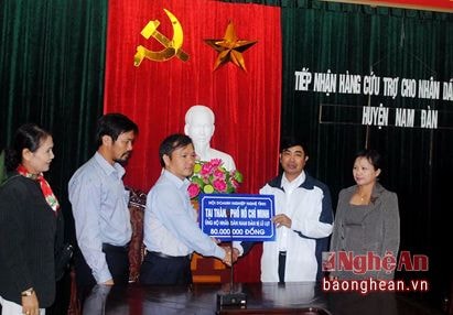 Hội Doanh nghiệp Nghệ Tĩnh tại TP. Hồ Chí Minh kêu gọi hỗ trợ bà con vùng lũ lụt