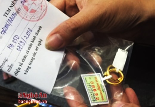 12 cơ sở sản xuất, kinh doanh vàng vi phạm chất lượng, hàm lượng