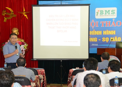 Tập huấn các kỹ thuật điều trị chấn thương