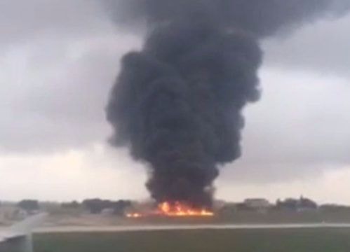 Máy bay chở quan chức EU rơi, 5 người chết