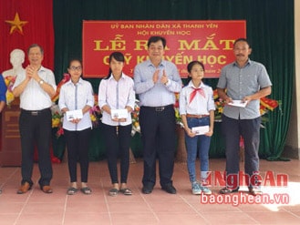 Gần 340 triệu ủng hộ Quỹ khuyến học xã Thanh Yên (Thanh Chương)