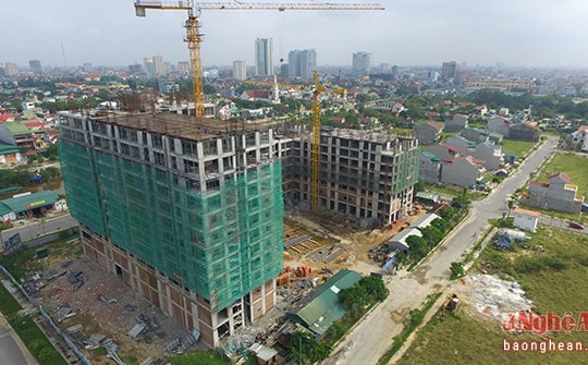 Điểm nhấn khu đô thị mới Cửa Tiền - Vinh Tân