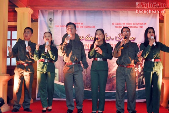 Giao lưu thơ - nhạc 'Âm vang Truông Bồn'