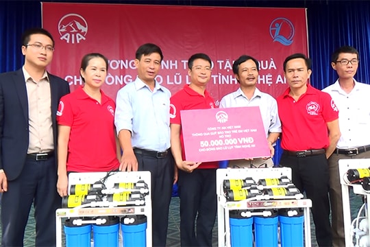 AIA và hành trình 'Chia sẻ yêu thương'