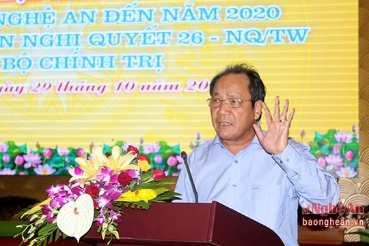 Ông Hồ Xuân Hùng: Cần cân đối trong phát triển các vùng miền khi xây dựng NTM