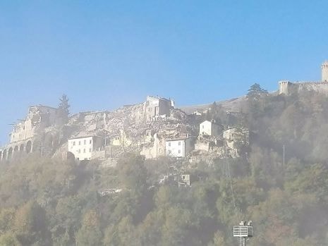 Động đất mạnh lại xảy ra ở Italia