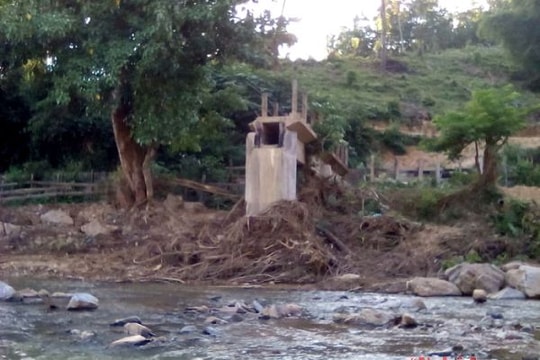 2 tháng sau lũ quét, Châu Hội vẫn tan hoang