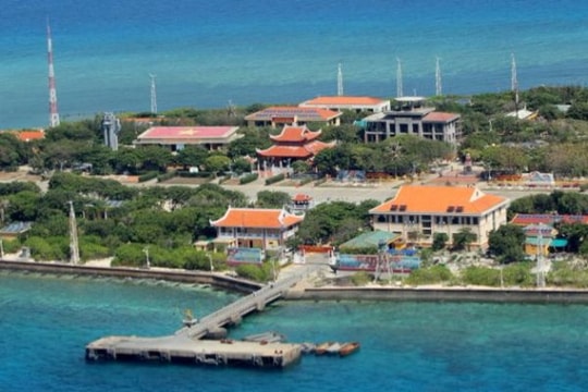 Trung Quốc phát hành tem có hình ảnh quần đảo Trường Sa