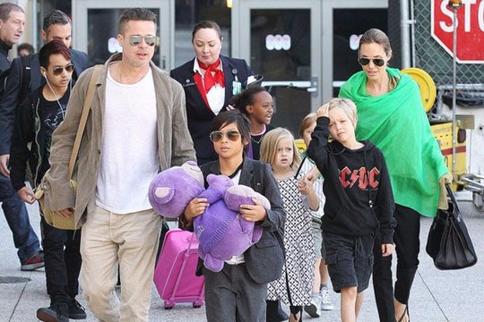 Brad Pitt nộp đơn ly hôn, đề nghị được nuôi con