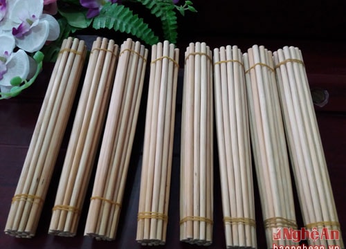 Nghề vót đũa ở bản Lau