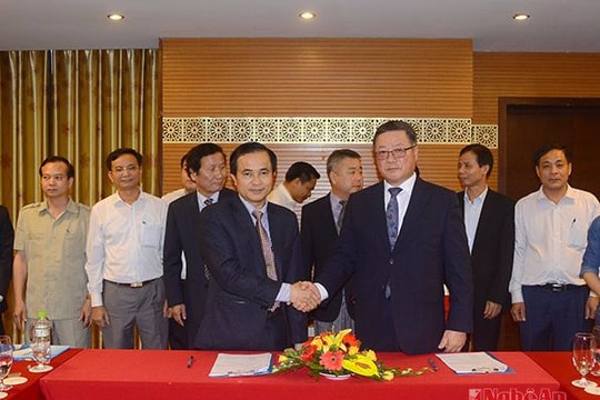 Hợp tác với doanh nghiệp Hàn Quốc thành lập Khu công nghiệp Gaeseong tại Nghệ An