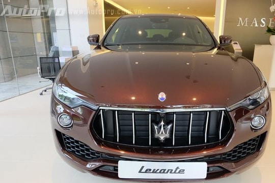 'Thỏi sô cô la' Maserati Levante độc nhất giá 5 tỷ đồng tại Việt Nam