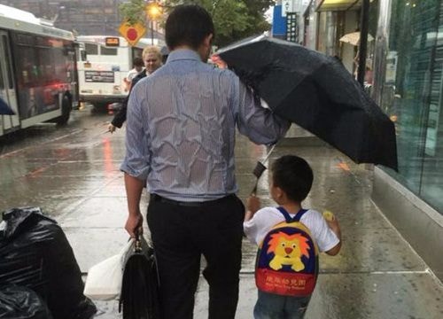 Những khoảnh khắc rung động tận đáy lòng về tình cha con