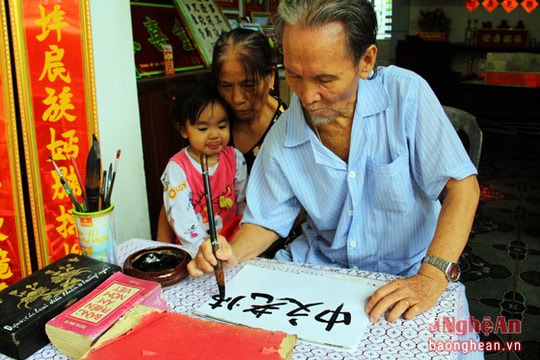 Ông Bảy mê Hán Nôm