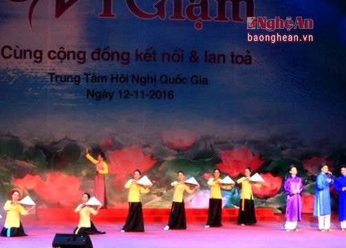 Ví giặm ấm tình người Nghệ ở Thủ đô