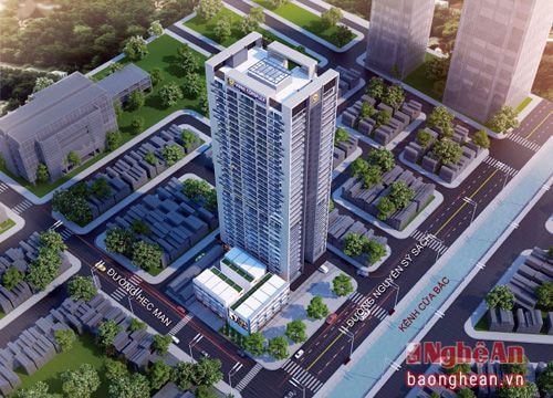 Chung cư cao cấp hút khách tại TP. Vinh