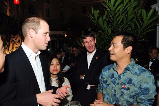 Phan Anh diện kiến Hoàng tử Anh