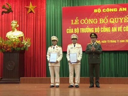 Bổ nhiệm, biệt phái một số tướng lĩnh quân đội, công an