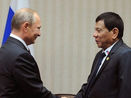 Tổng thống Philippines ngưỡng mộ phẩm chất lãnh đạo của ông Putin