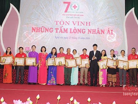 Tôn vinh 70 điển hình trong phong trào nhân đạo, từ thiện