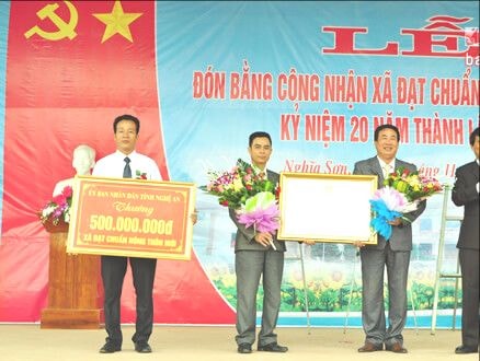 Xã Nghĩa Sơn (Nghĩa Đàn) đầu tư 96,3 tỷ đồng xây dựng Nông thôn mới