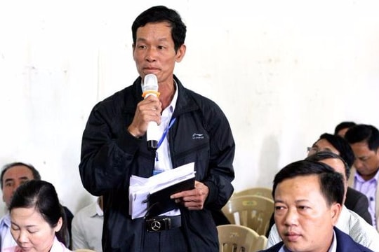 Thanh Chương: Cử tri kiến nghị cần đẩy nhanh dự án đê Lương-Yên-Khai