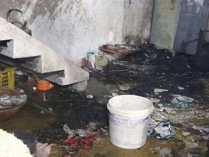 Nghi án chồng tẩm xăng thiêu chết vợ rồi tự tử