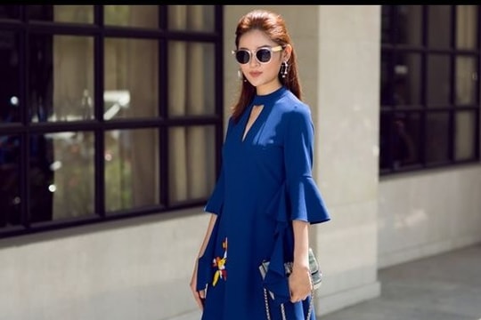 Ngắm những bộ cánh xuống phố hiện đại của Á hậu Thùy Dung