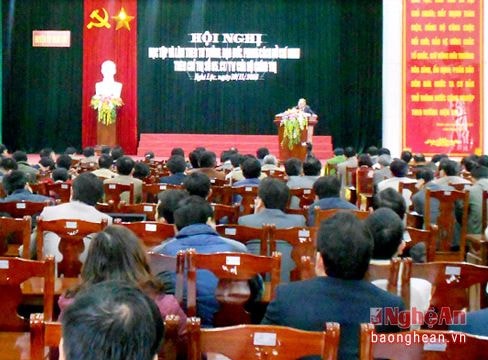 Nghi Lộc triển khai học tập Chỉ thị 05 của Bộ Chính trị