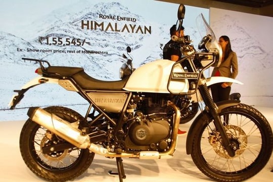Mô tô cổ điển Royal Enfield Himalaya có giá 5.207 USD