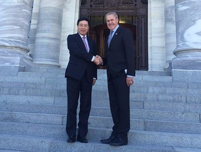 Phó Thủ tướng Phạm Bình Minh thăm chính thức New Zealand