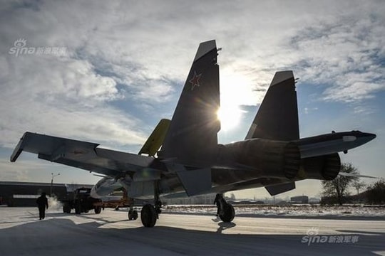 Lộ diện dàn tiêm kích Su-30SM tối tân của Hải quân Nga