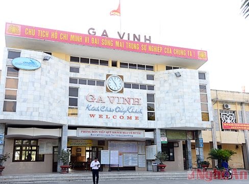 Nghệ An sẽ xây ga đường sắt mới