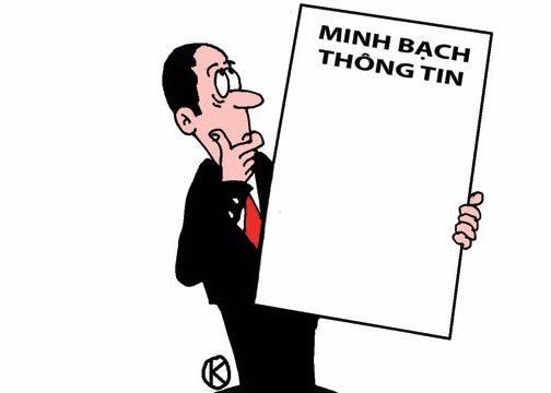 Chúng ta có dám minh bạch không?