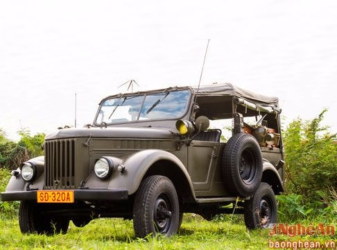 Nguyên bản chiếc xe huyền thoại một thời của Liên Xô tại Nghệ An