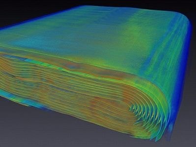 Tia X hé lộ gối khí căng phồng trong pin điện thoại sắp nổ