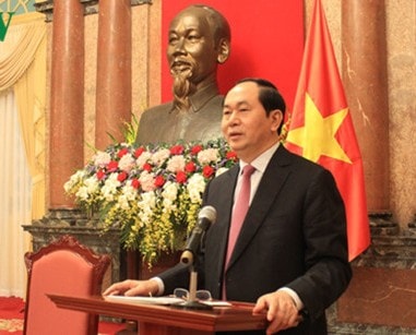 Chủ tịch nước gặp mặt cựu chuyên gia Việt Nam giúp cách mạng Campuchia