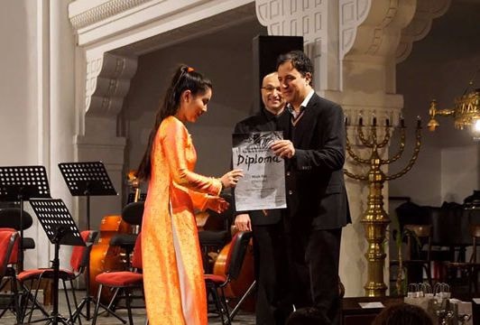 Tài năng piano Việt Nam đoạt giải cuộc thi quốc tế