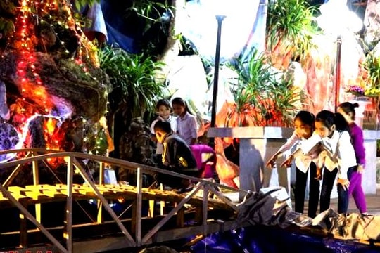 Lung linh chào đón Giáng sinh ở xứ Lãng Điền và Quan Lãng