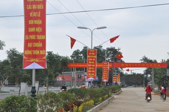 19 tiêu chí quốc gia về xã nông thôn mới  giai đoạn 2016 - 2020