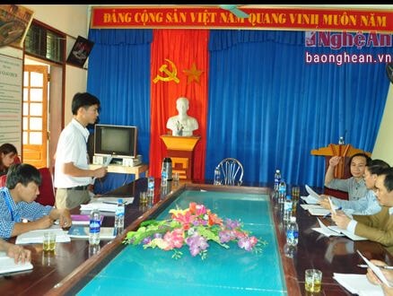 Kiểm tra kết quả thực hiện quy chế dân chủ cơ sở tại Hoàng Mai