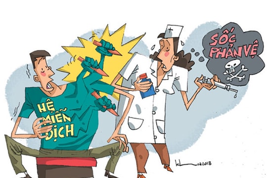 Sốc phản vệ và những điều cần tránh