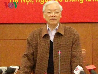 Tổng Bí thư:Cần hạn chế tối đa tình trạng bỏ trốn khi xử lý tham nhũng