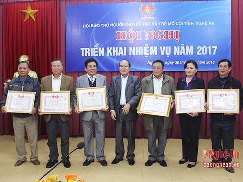 Nghệ An: Trên 53 nghìn lượt người khuyết tật và trẻ mồ côi được bảo trợ