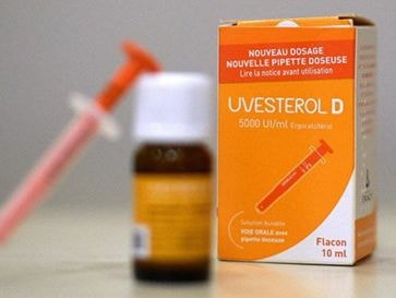 Ngừng sản xuất và thu hồi toàn bộ vitamin D Uvesterol của Pháp